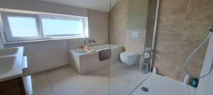 Nouvelle construction 2024, 3 chambres avec jardin.